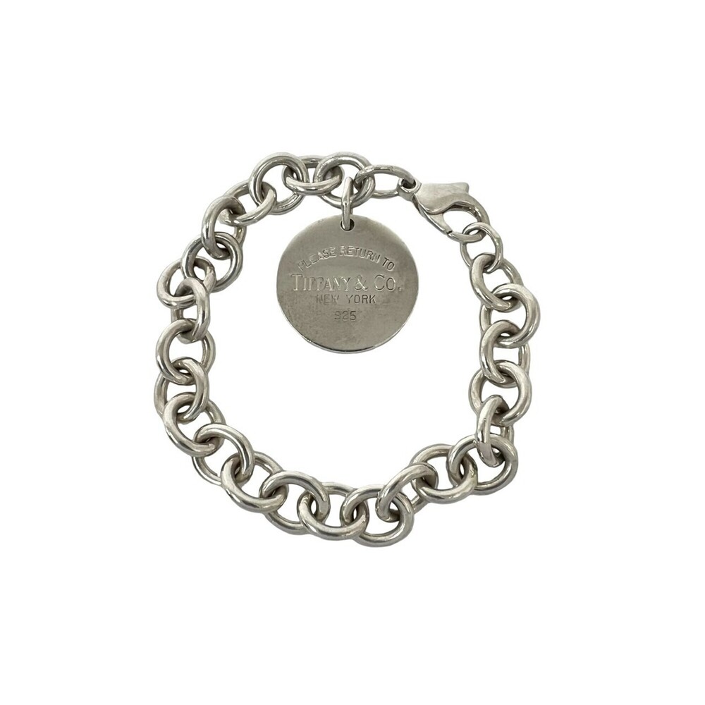 TIFFANY Vintage Silver Charm Bracelet